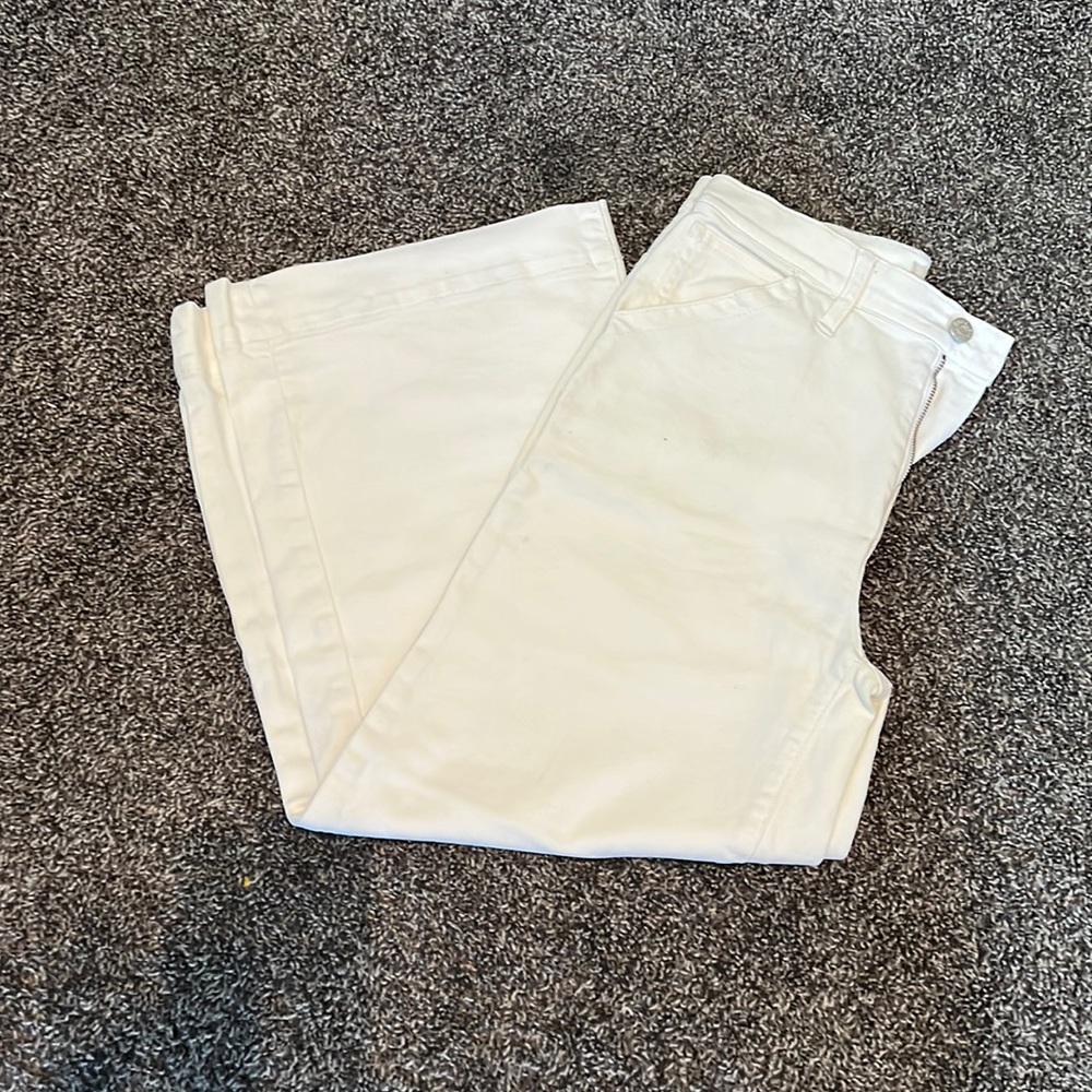 Madewell Women's White Flare & Wide Leg Jeans